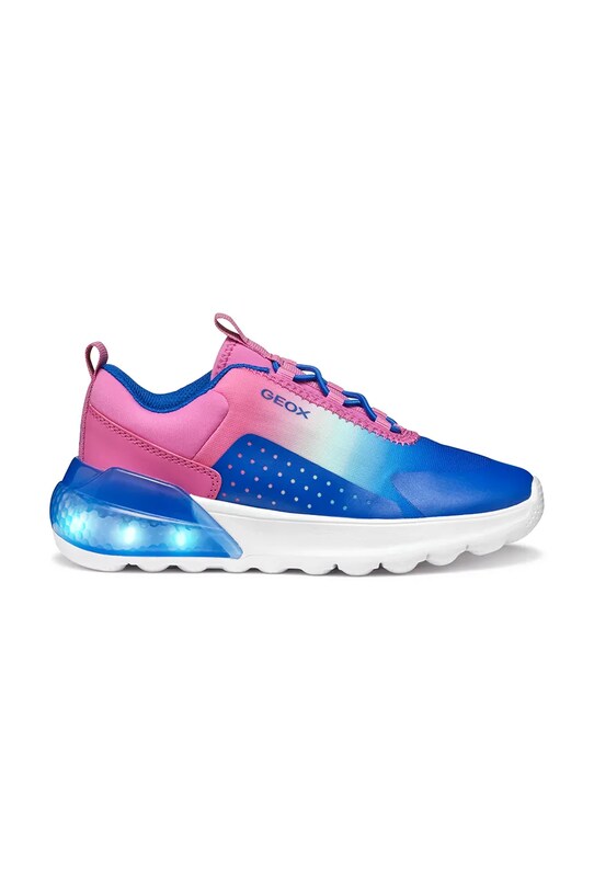 Fete Geox sneakers pentru copii ACTIVART ILLUMINUS J45LZA.02A9J.24.27 albastru