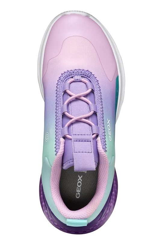 Geox sneakers pentru copii ACTIVART ILLUMINUS J45LZA.02A9J.32.35 violet