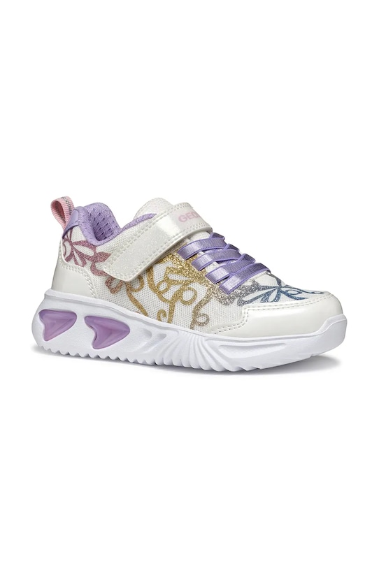 Geox sneakers pentru copii ASSISTER textil alb J55E9A.0ASKN.24.27