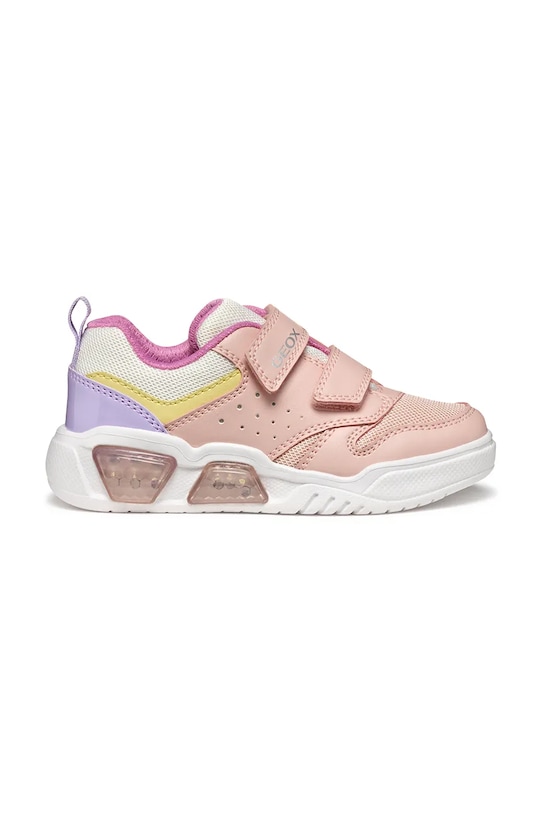 Dětské sneakers boty Geox ILLUMINUS J55HPA.0ASBU.28.31 růžová SS25