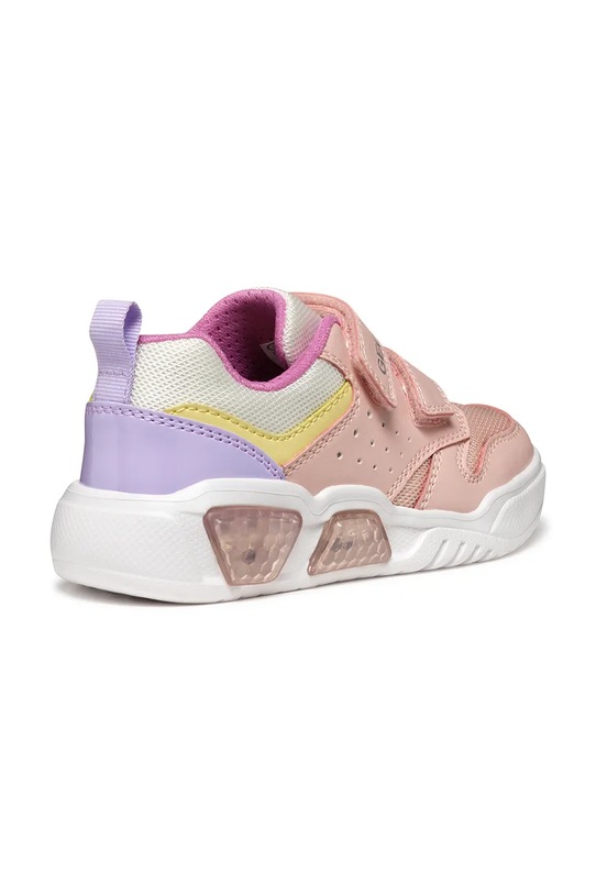 Dětské sneakers boty Geox ILLUMINUS růžová J55HPA.0ASBU.28.31