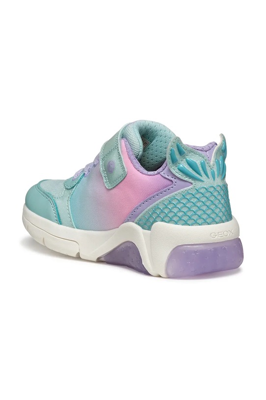 Geox sneakersy dziecięce FADINLIGHT J55M4B.0ANKC.24.27 turkusowy