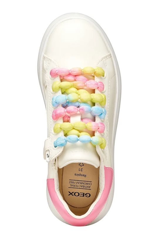 Geox scarpe da ginnastica per bambini PUFFYPOP J55MRA.000BC.28.35 bianco