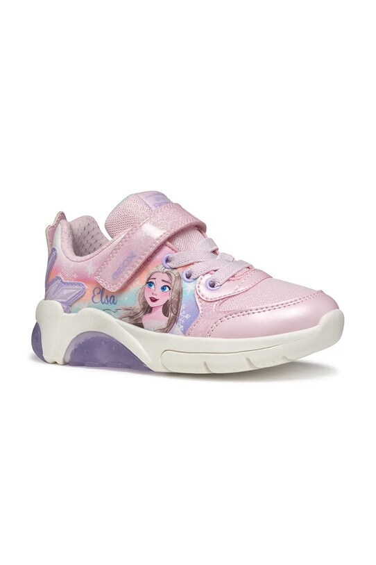 Dětské sneakers boty Geox FADINLIGHT textilní růžová J55M4E.0ANKC.32.35