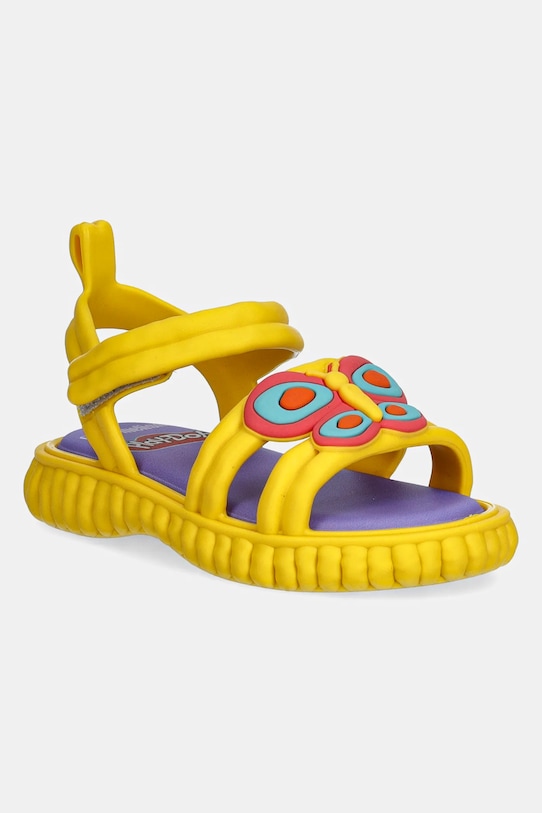 Melissa sandały dziecięce CREATE + PLAY DOH żółty M.35989
