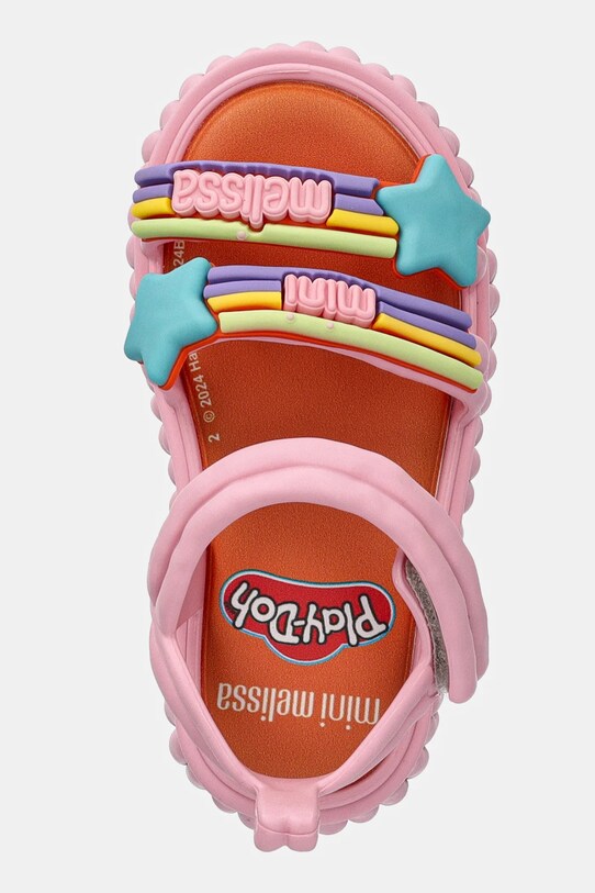 Melissa sandały dziecięce CREATE + PLAY DOH różowy M.35989