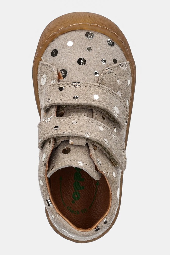 Detské nubukové topánky Froddo OLLIE S béžová G2130328.21.24