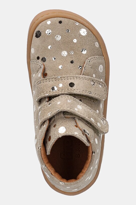 Froddo pantofi din piele intoarsa pentru copii BAREFOOT FIRST STEP bej G2130342.25.27