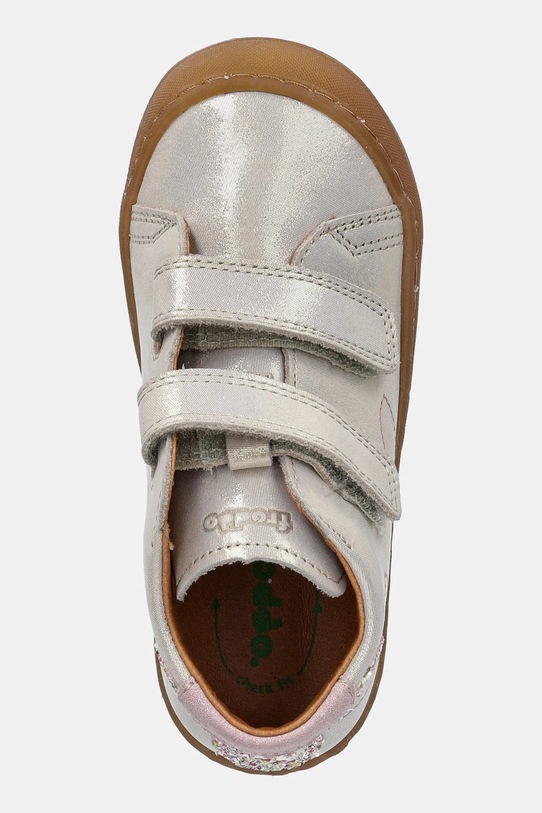 Дитячі шкіряні туфлі Froddo OLLIE S FLOWER золотий G2130343.25.26