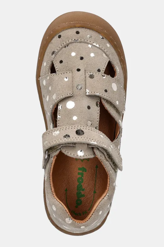 Froddo sandali in pelle scamosciata bambino/a OLLIE SANDAL beige G2150186.25.28