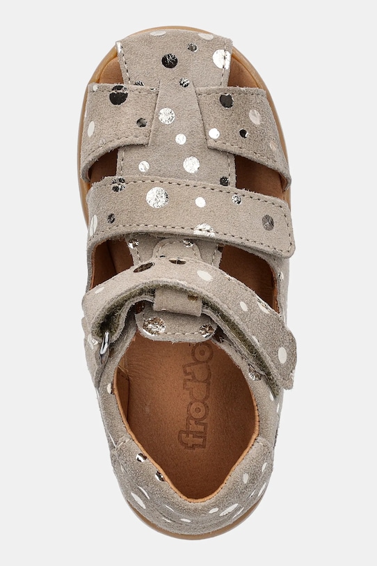 Froddo sandały zamszowe dziecięce DALLAS beżowy G2150200.25.27