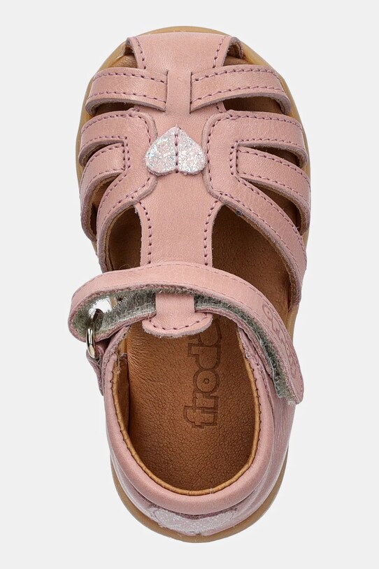 Froddo sandale din piele pentru copii DAISY roz G2150201.19.24