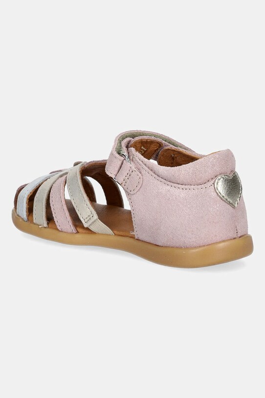 Fete Froddo sandale din piele pentru copii DAISY G2150201.25.27 roz