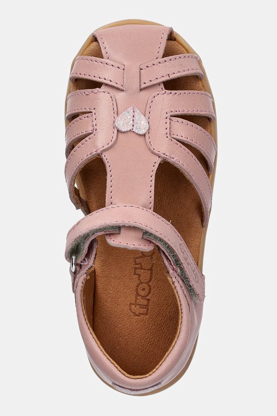 Dětské kožené sandály Froddo DAISY růžová G2150201.25.27