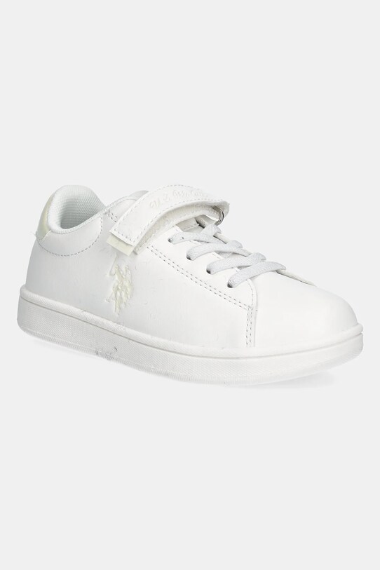 Кросівки U.S. Polo Assn. TRACE003 імітація лицьової шкіри білий TRACE003K.5Y2.27.34