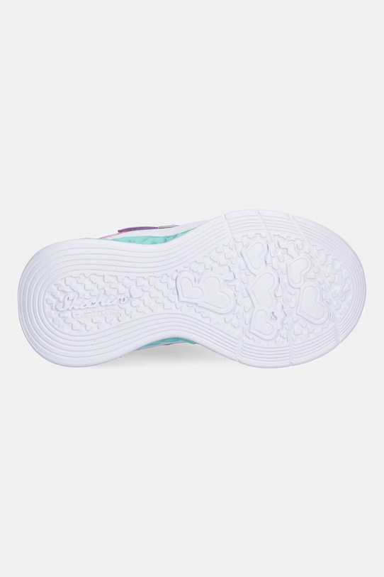 Dětské sneakers boty Skechers FLUTTER HEART LIGHTS 302315N fialová