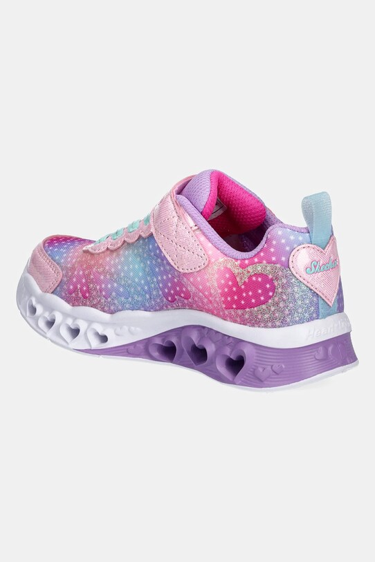 Dziewczynka Skechers sneakersy dziecięce FLUTTER HEART LIGHTS 302315L.PPYA różowy
