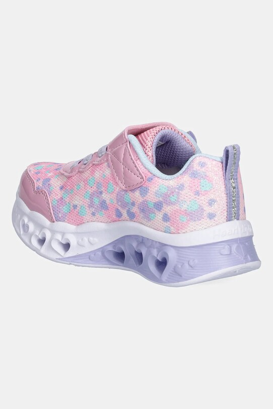Fete Skechers sneakers pentru copii FLUTTER HEART LIGHTS 302691N roz