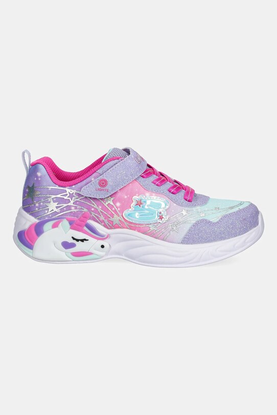 Skechers sneakersy dziecięce UNICORN DREAMS 302299L fioletowy SS25