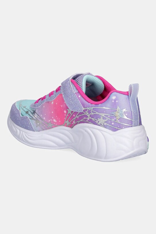 Dziewczynka Skechers sneakersy dziecięce UNICORN DREAMS 302299L fioletowy