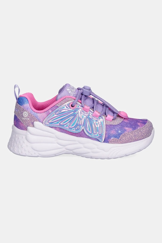 Skechers sneakersy dziecięce DREAM RACER - WING BRITES 303055L fioletowy SS25
