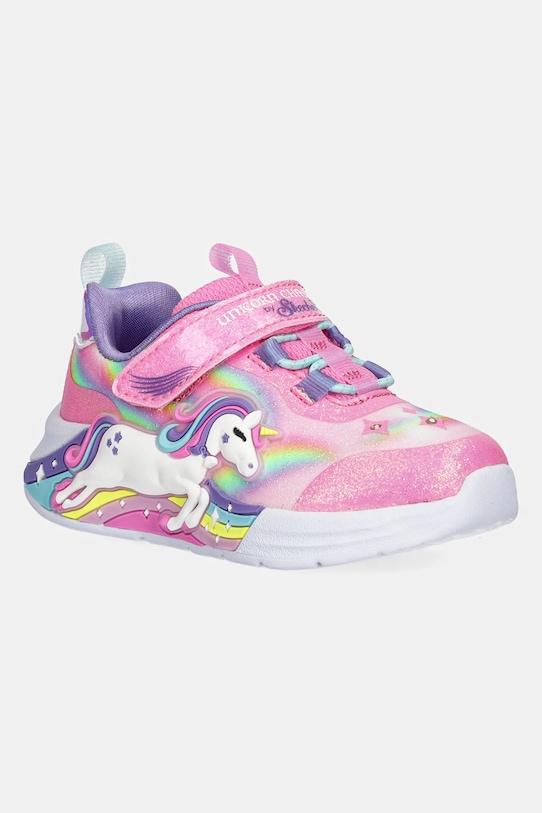 Skechers sportcipő UNICORN CHASER szintetikus rózsaszín 302298N