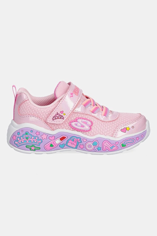 Skechers sneakersy dziecięce PLAY SCENE 303158N różowy AW25