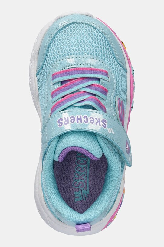 Skechers sneakers pentru copii PLAY SCENE turcoaz 303158N