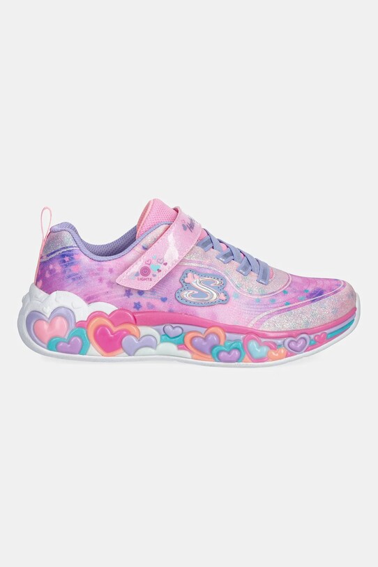 Skechers sneakersy dziecięce ETERNAL HEART LIGHTS 302696L różowy SS25