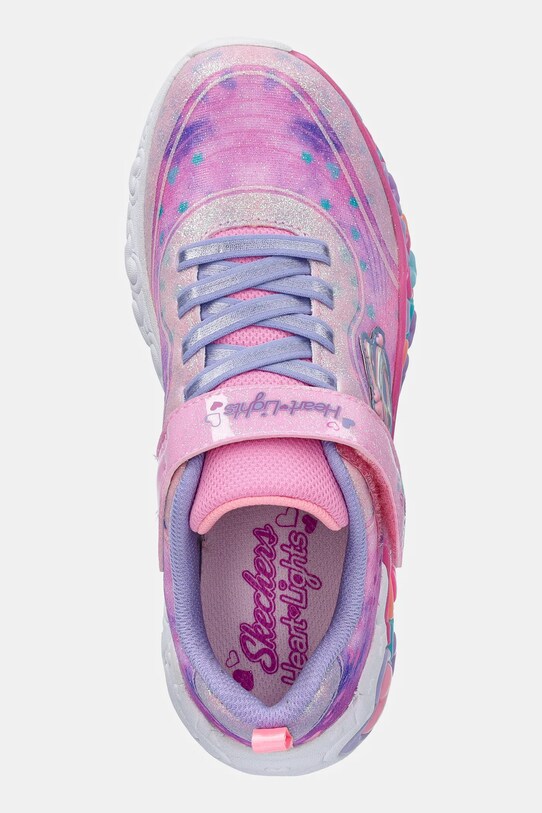 Skechers sneakersy dziecięce ETERNAL HEART LIGHTS różowy 302696L