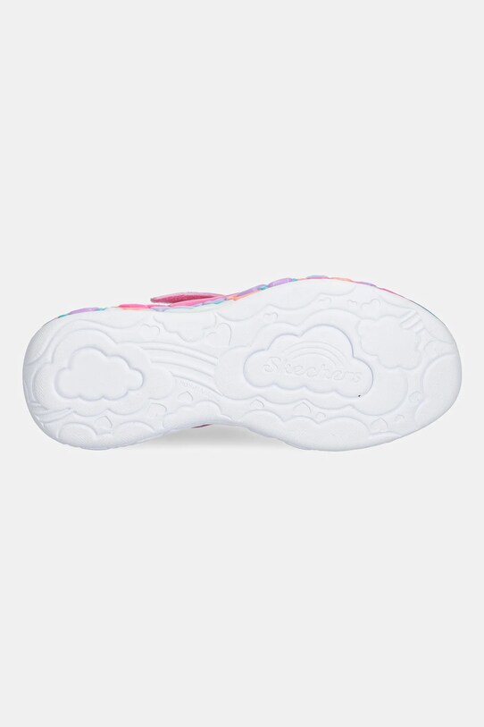 Skechers sneakersy dziecięce ETERNAL HEART LIGHTS 302696L różowy