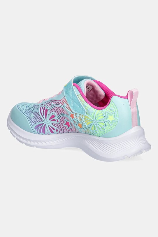 DÍVKA Dětské sneakers boty Skechers JUMPSTERS 2.0 303380L tyrkysová