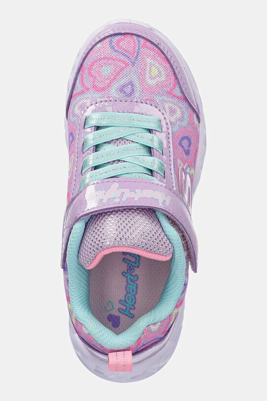 Detské tenisky Skechers HEART LIGHTS fialová 303257L