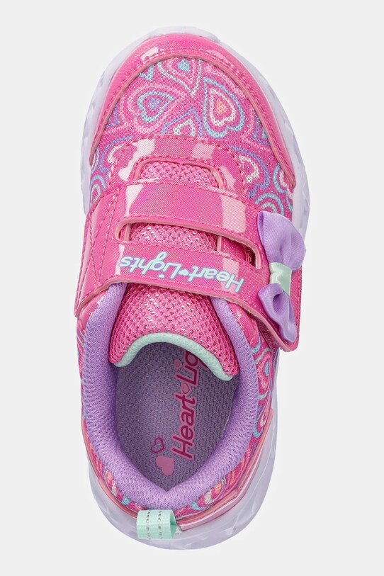 Detské tenisky Skechers S LIGHTS HEART LIGHTS ružová 303258N