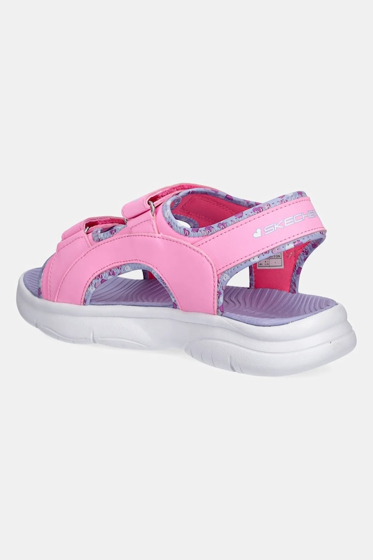 Κοριτσίστικα Παιδικά σανδάλια Skechers FLEX SPLASH - HEART GALORE 303049L ροζ