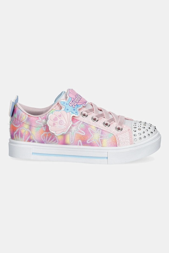 Skechers teniși copii TWINKLE SPARKS - UNDERWATER M 314824L roz SS25