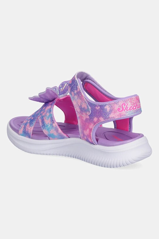 Dziewczynka Skechers sandały dziecięce S LIGHTS-JUMPSTERS SANDAL-BU 303109L fioletowy