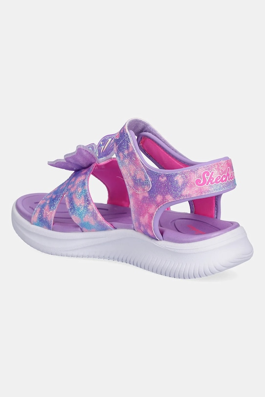 Dziewczynka Skechers sandały dziecięce S LIGHTS-JUMPSTERS SANDAL-BU 303109L fioletowy
