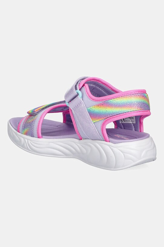 Dievča Detské sandále Skechers UNICORN DREAMS SANDAL- DREAMY 303107L fialová