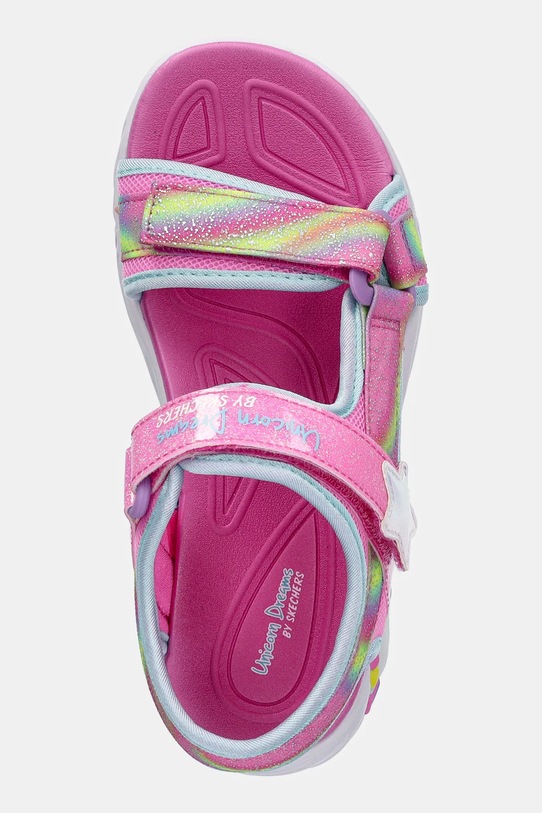 Skechers sandale copii UNICORN DREAMS SANDAL- DREAMY roz 303107L