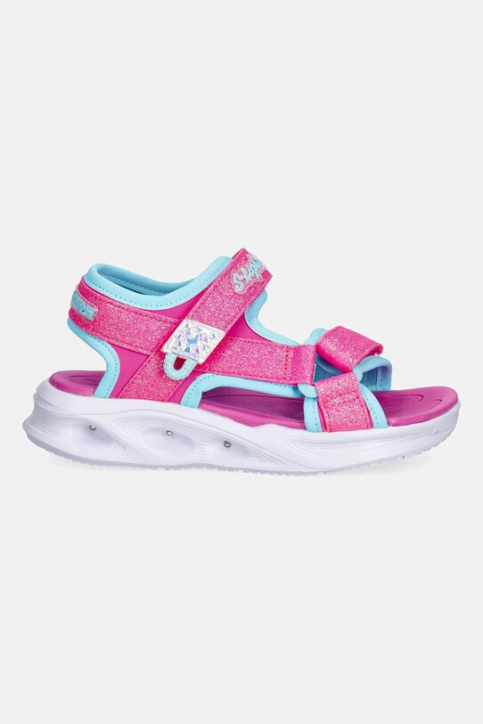 Παιδικά σανδάλια Skechers SOLA GLOW SANDAL 303024L ροζ SS25