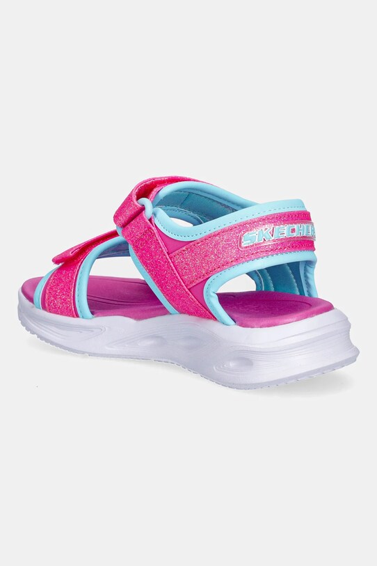 Κοριτσίστικα Παιδικά σανδάλια Skechers SOLA GLOW SANDAL 303024L ροζ