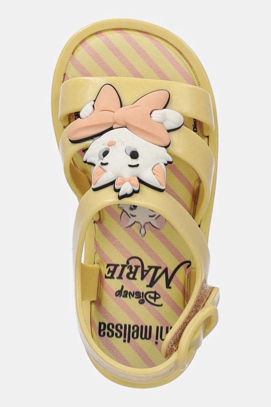 Melissa sandały dziecięce COLORLAND MARIE B żółty M.35922