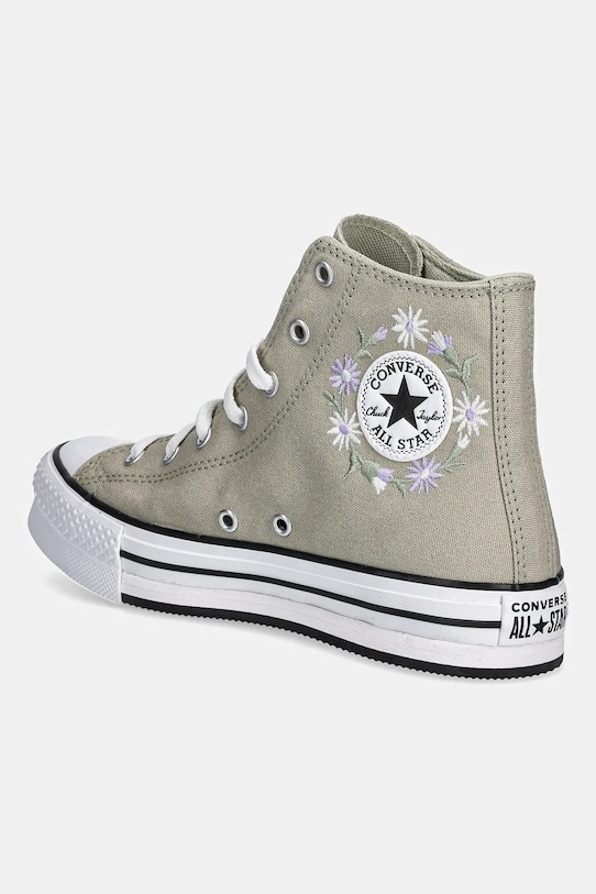 DÍVKA Dětské tenisky Converse CHUCK TAYLOR ALL STAR EVA LIFT A11825C béžová