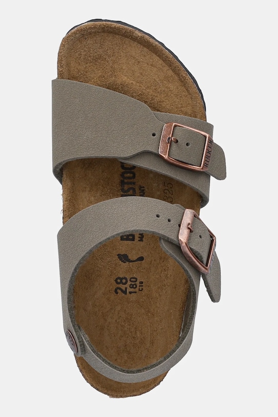 Detské sandále Birkenstock New York Kids zelená 1029747.24.35