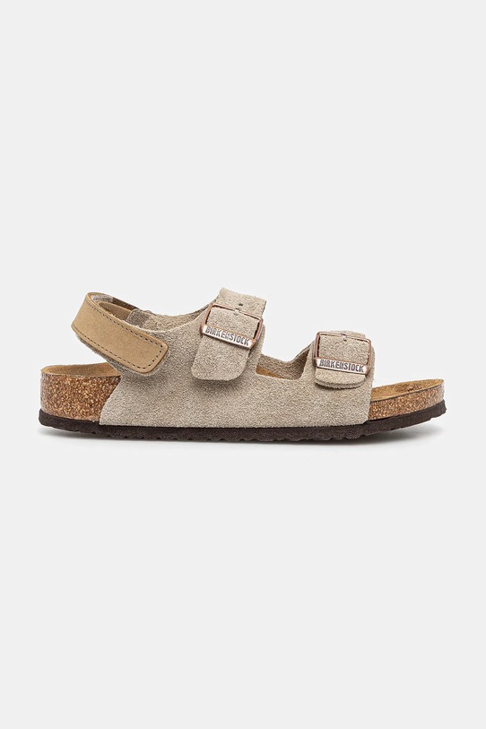 Detské semišové sandále Birkenstock Milano 1029471.24.35 béžová SS25