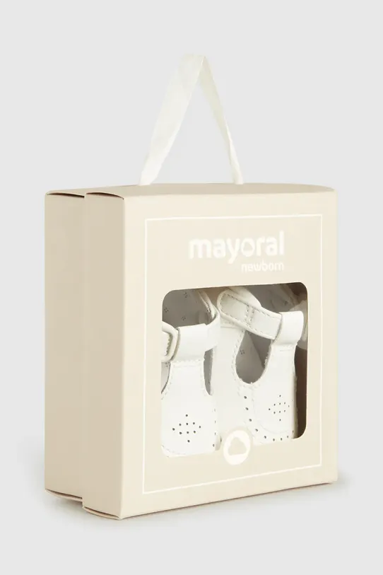 Mayoral Newborn buty niemowlęce biały 9893.1J.Newborn.PPYH