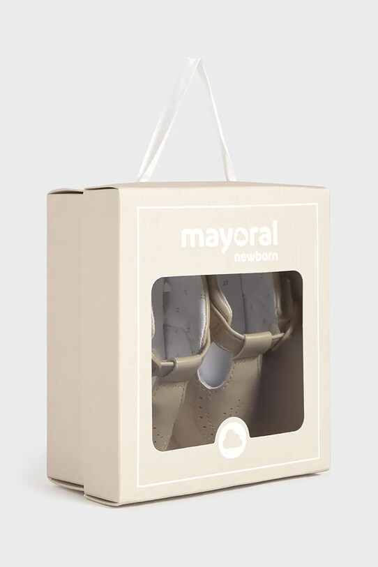 Mayoral Newborn buty niemowlęce brązowy 9893.1J.Newborn.PPYH