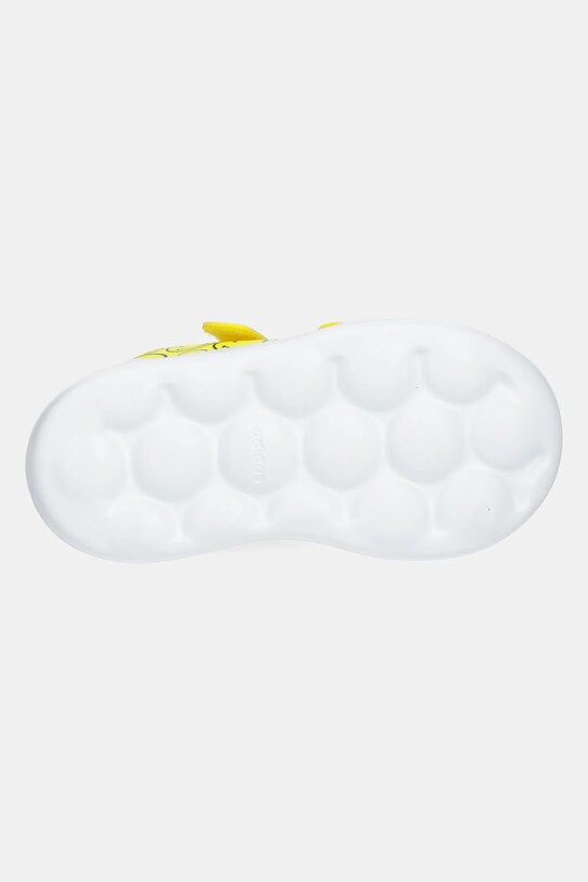 adidas sneakers pentru copii ADVANTAGE SMILEY JI0501 galben