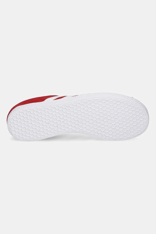 Detské semišové tenisky adidas Originals GAZELLE IF9804 červená